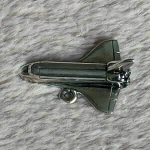 🚀 Retired James Avery Sterling Silver Space Shuttle Charm 🚀